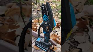 Saker 4&quot; Mini Electric Chainsaw Unboxing and Review