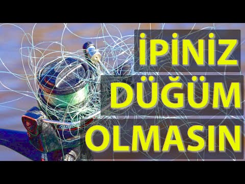 Olta İpleriniz Neden Düğüm Oluyor? Çözümleri Nelerdir? Best Solution For Fishing Line Tangle!