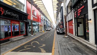 [4K] 전주국제영화제의 상징 전주영화의 거리를 산책, Walking through the streets of Jeonju Movie