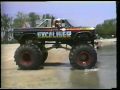 Excaliber Monster Truck Flips in Lake