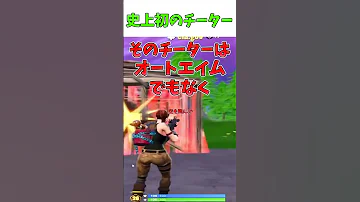 史上初のチーターがやばすぎた フォートナイト フォトナ 
