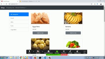 Implement shopping cart with Angular - Arabic video  - part # 1