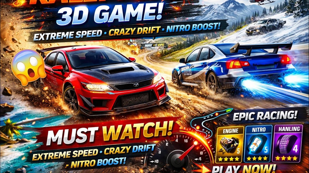 Rally Fury 3D Multiplayer Gameplay 🌍🔥 Epic Race - YouTube