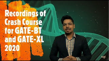 Recordings of Powerpack crash course for GATE-BT and GATE-XL||GATE||DBT||CSIR||ICMR
