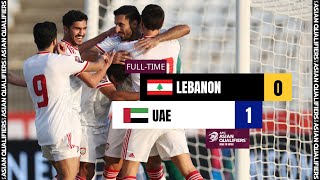 #AsianQualifiers - Group A | Lebanon 0 - 1 United Arab Emirates