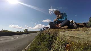 Isle Of Man Tt Near The Creg-Ny-Baa Motorcycle Race Fast