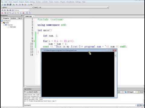 編譯器介紹：code::blocks