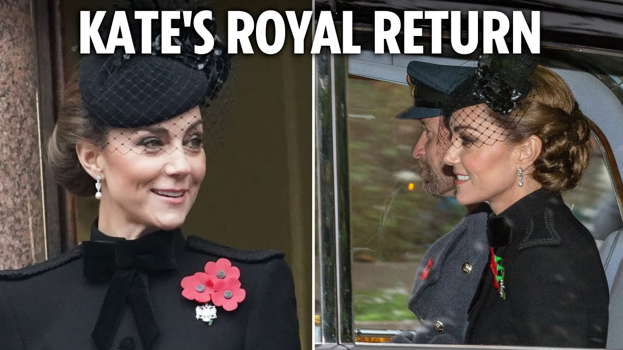 When Kate smiles it's like a clap of thunder - our beautiful Princess is on the road to recovery