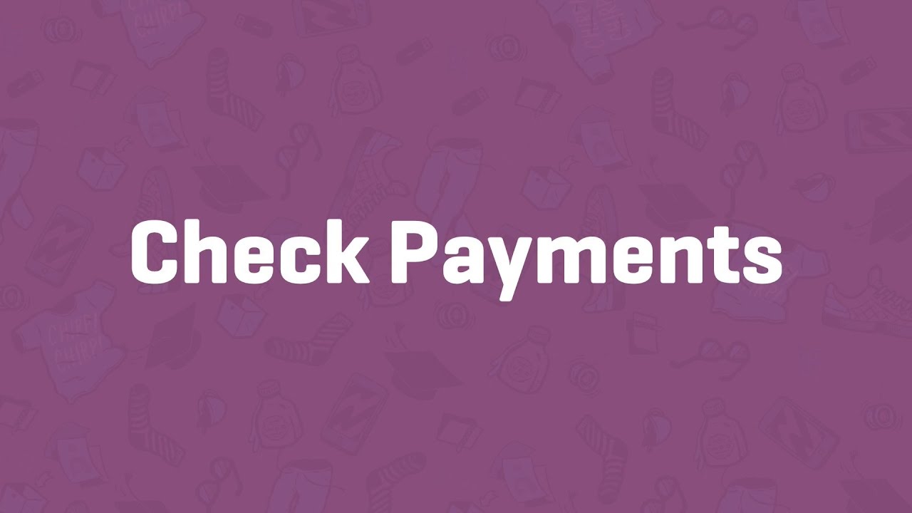 Check Payments - WooCommerce Guided Tour