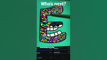 Alphabet lore~pick a color|Procreate #satisfying #sub #requestedvideo #art #alphabetlore #magic #E