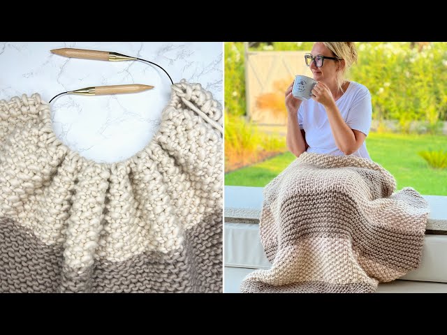 DIY Chunky Knit Blanket – Glik's