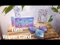 Tuto carte essuie-glaces | Wiper card tutorial DIY
