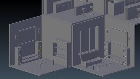Blender: Modeling an Isometric Cutaway House (Part 4)