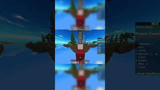 MORRI 2 VEZES E TILTEI 😂💀 #minecraft #bedwars #shorts #youtubeshorts #minecraftbrasil #mine #gaming