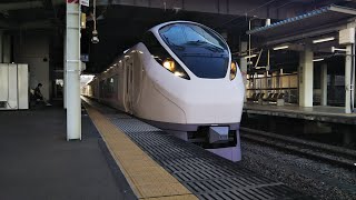 常磐線 E657系 K15編成 内原車輪転削回送列車 水戸駅発車(電子ホーンあり)