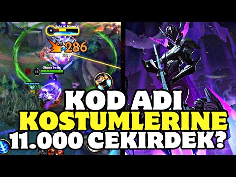 KOD ADI KOSTÜMLERİ İÇİN 11.000 ÇEKİRDEK YÜKLEDİM! KOSTÜMLERİ GÖRÜNCE ÇILDIRACAKSINIZ!