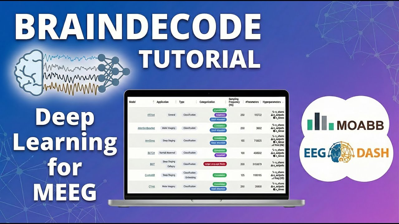 From EEG to Deep Learning: A Quick Intro to BrainDecode - YouTube
