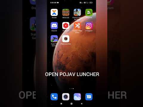 HOW TO LOGIN IN POJAV LUNCHER IN FEW SECONDS