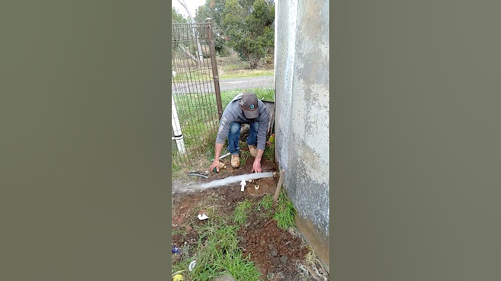 how to replace a valve on a full water tank
