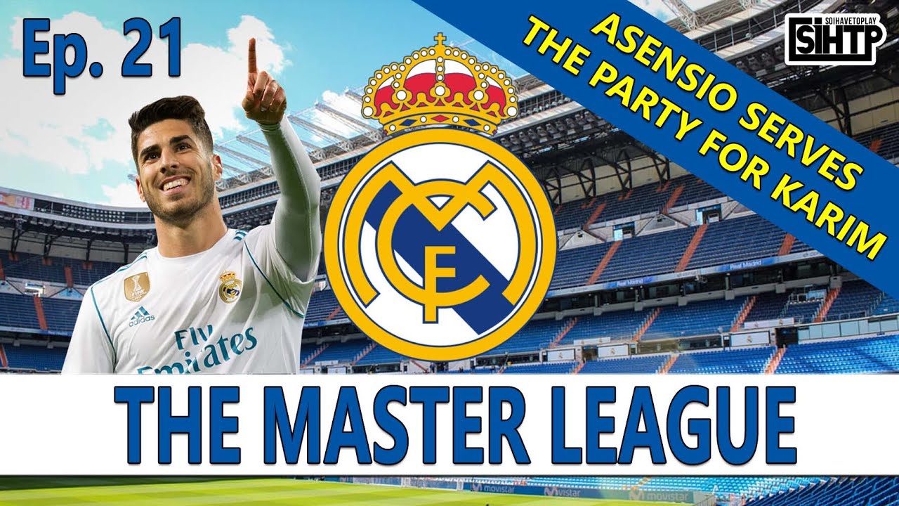 😀PES 2021 REAL MADRID Master League Ep 21 Asensio serves Karim for Show