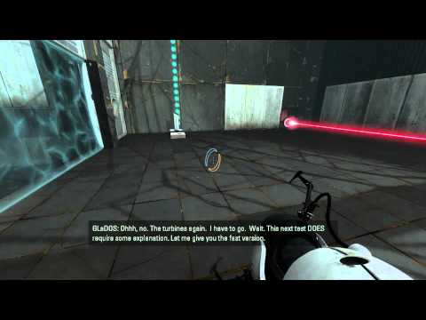 WTF did GLaDOS just say?! Portal 2 Easter egg (Fast gibberish slowed down) [HD]