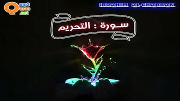 066 سورة التحريم | توفيق الصائغ | جودة عالية HD
