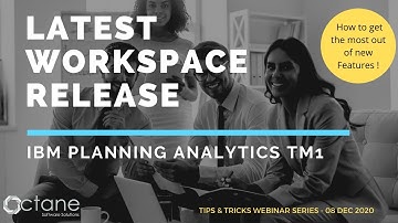 BM Planning Analytics TM1 User Group - Dec 2020Tips & Tricks Session  Tuesday, December 8th  2020