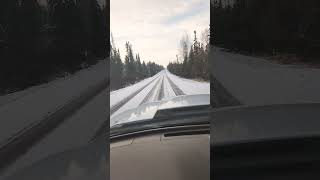 Just a regular Sunday morning drive in northern Minnesota. #4wd