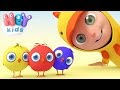 Chicks song  animal songs for kids  heykids