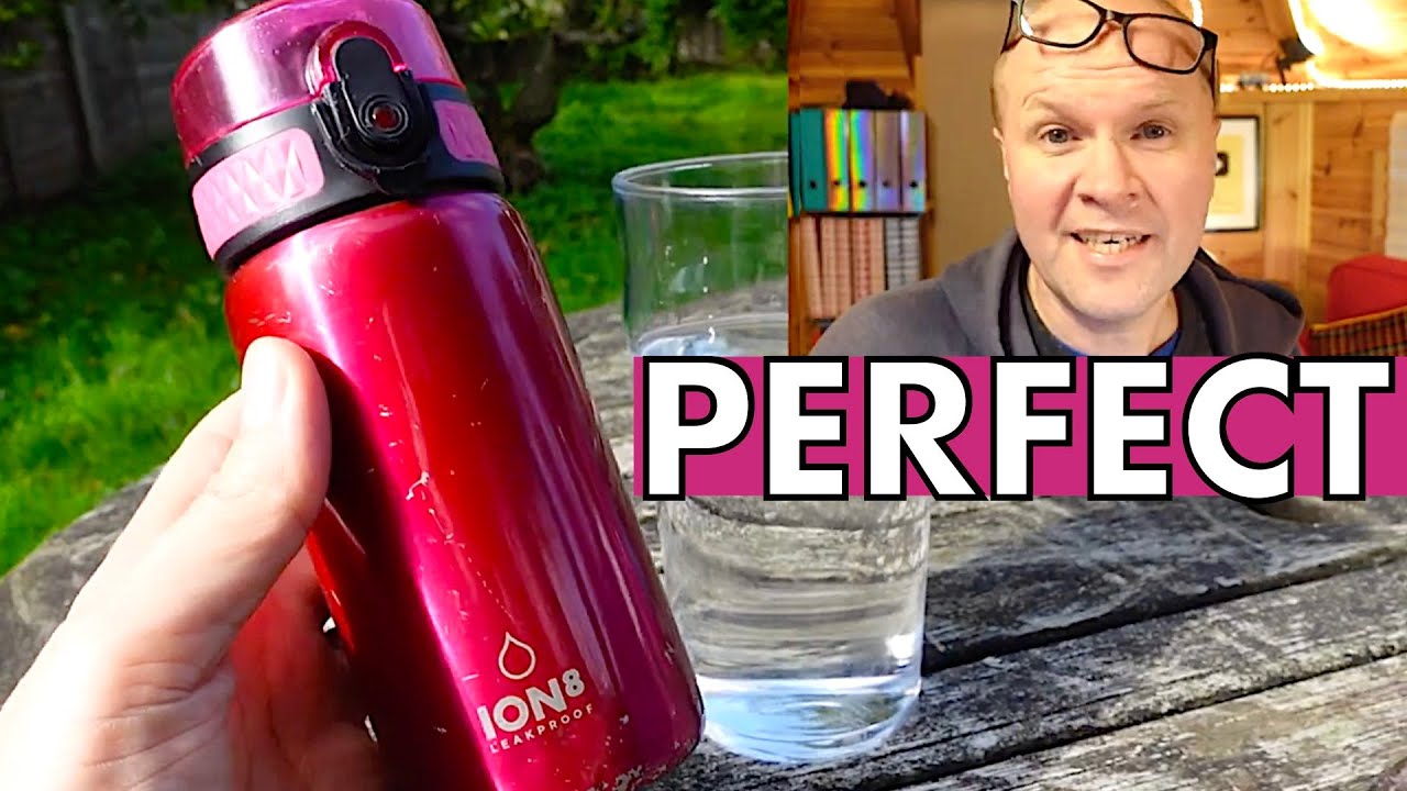 BEST metal water bottle for school! ION8 reusable canteen unboxing review -  Gifts for Him idea 