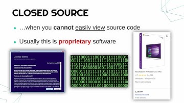Open and Closed Source Software