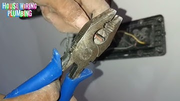 32A DP Switch connection || in Hindi डीपी स्विच  लगाना सीखें #House wiring plumbing