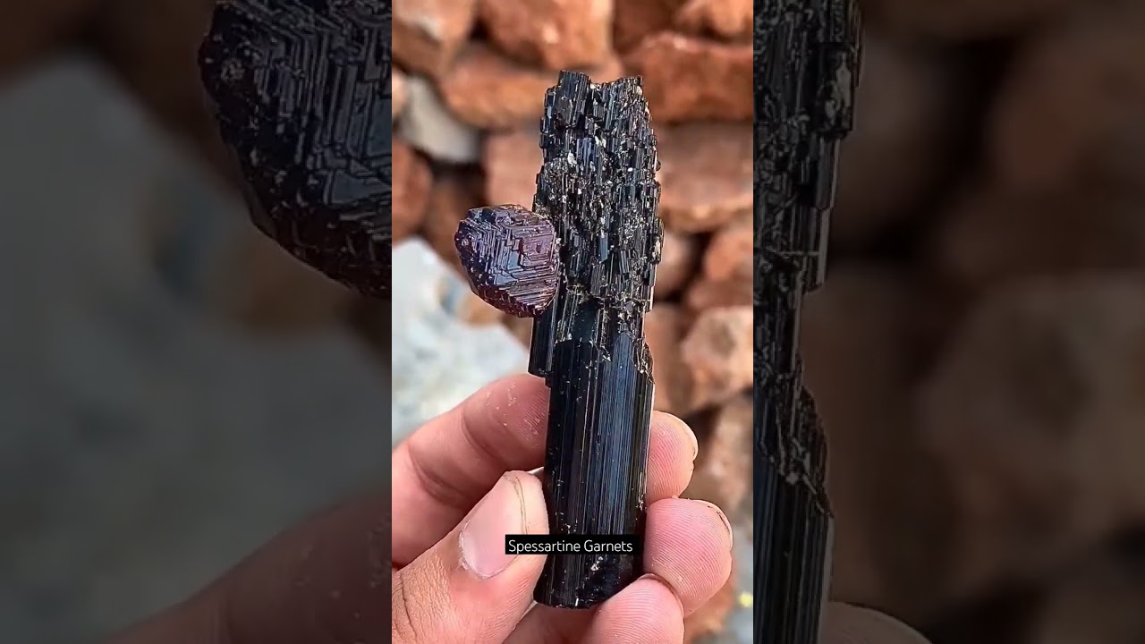 Spessartine Garnets From Shigar Valley Pakistan. 