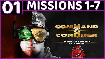 COMMAND & CONQUER: REMASTERED (NOD) GAMEPLAY WALKTHROUGH | PC | PART 1 | NO COMMENTARY