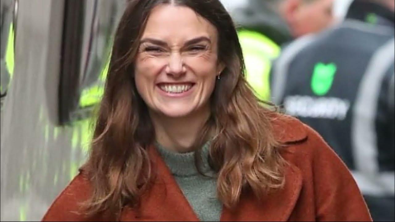 "Keira Knightley Radiates Joy in First On-Set Appearance for Spy