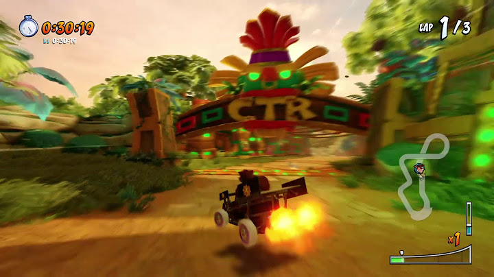Crash™ Team Racing Nitro-Fueled: Time Trail " Jungle Boogie " تحدي الوقت كراش لنيترو اكسيد
