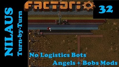 Lets Play Factorio S6E32 - 8 lanes of Angels Ores through the base