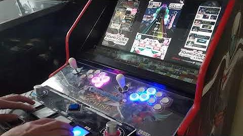 SDVX Clone with LEDBlinky custom Jukebox animation LED on control panel