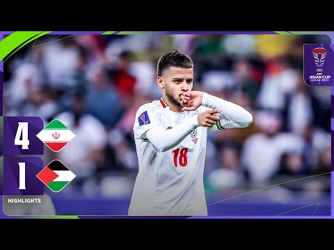 #AsianCup2023 | Group C : Islamic Republic Of Iran 4 - 1 Palestine