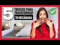 💙 5 TRUCOS ASOMBROSOS !!! para que tu RECÁMARA se vea más grande // Orlando González