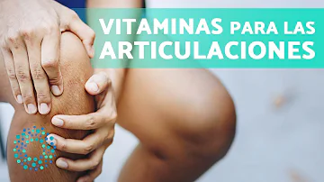 ¿Qué vitaminas alivian el dolor articular?