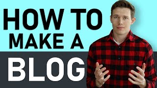 how to make a blog with wordpress