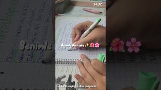 Benimle Ders Çalış✨️🌺🌸