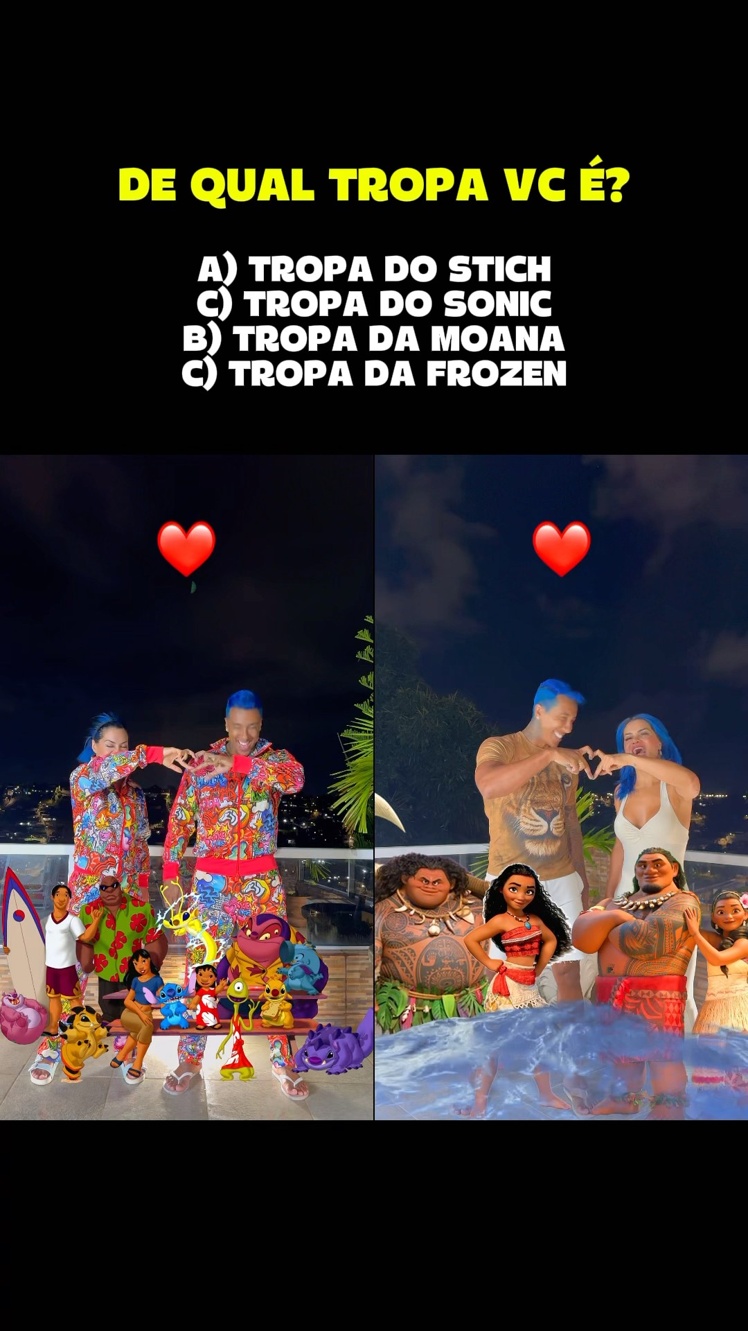 QUAL? ​⁠@mayca.brasil #challenge #tiktokvideo #moana #frozen #sonic #stich #shorts #short