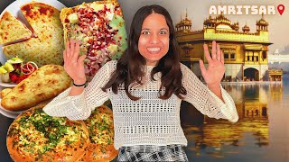 I Only Ate At HIDDEN GEMS in Amritsar For 24 Hours Challenge | First Solo Trip 😱😱