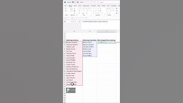 Comparing lists in Excel using #filterfunction #shorts #excelbonanza