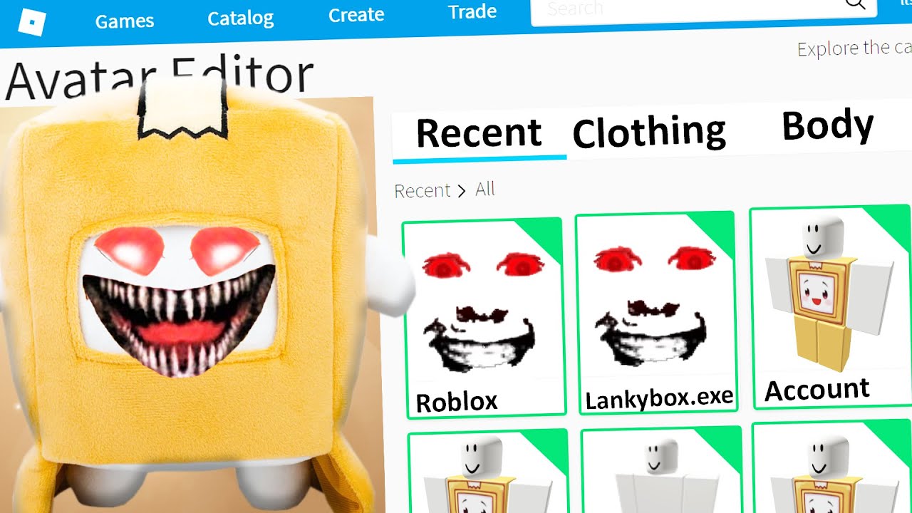Bạn đang tìm kiếm một tài khoản Roblox độc đáo và đầy sức hút? Hãy xem ngay hình ảnh liên quan đến LankyBox.exe Roblox Account. Đó là tài khoản của ba chàng trai Justin, Foxy và Boxy - những người sáng lập kênh giải trí LankyBox trên Youtube.