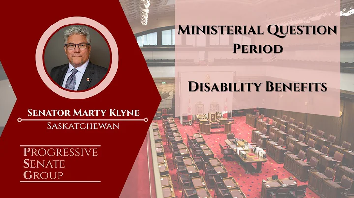 Senator Klyne questions Minister McKnight about Disability Benefits - October 23, 2025(English feed)
