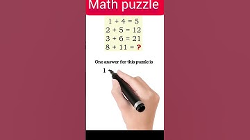What will replace the question mark ?  | #mathpuzzle #logicpuzzle