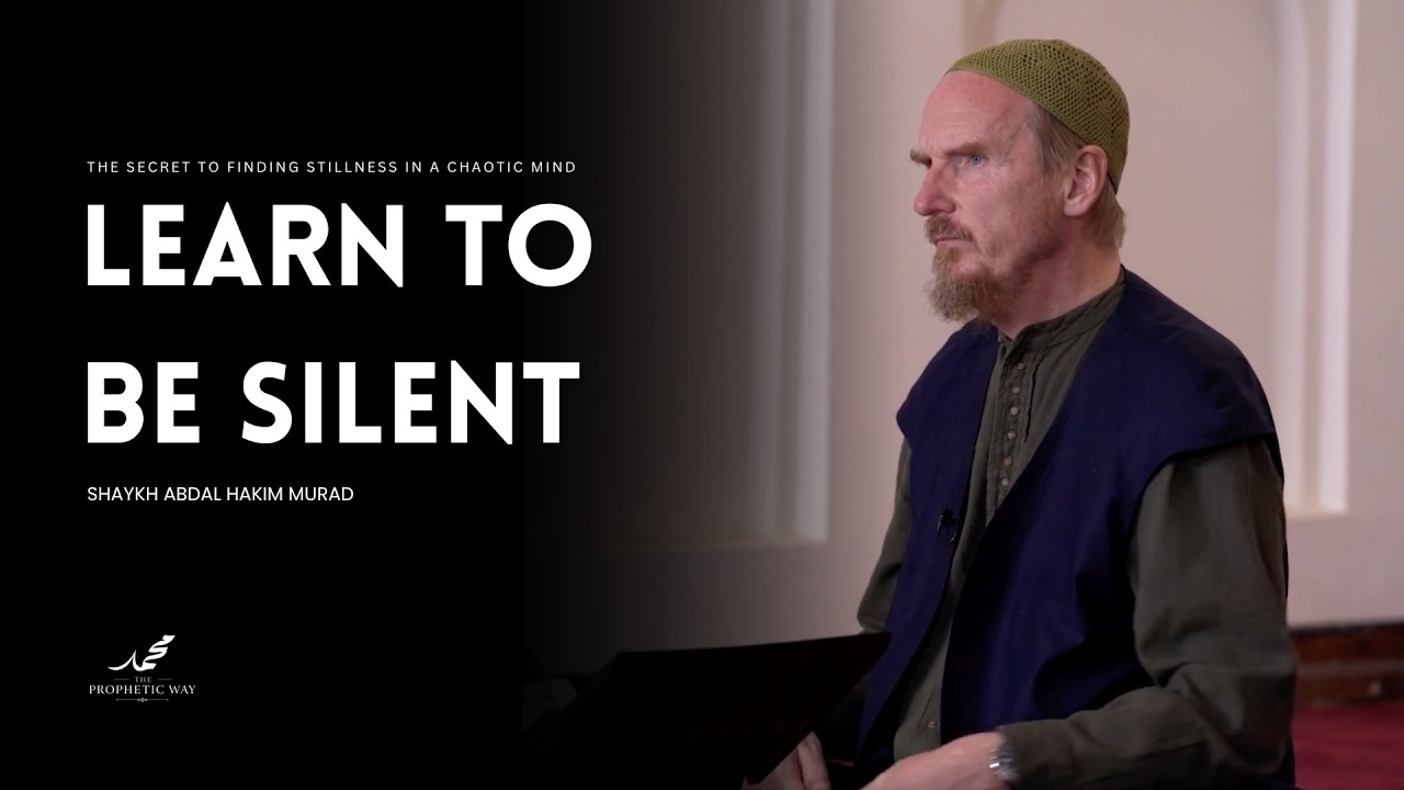 The Hidden Habit Affecting Your Inner Peace - Shaykh Abdal Hakim Murad